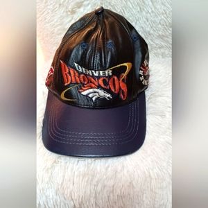 Vintage Denver Brocos Snap Strap Hat